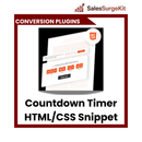 Countdown Timer HTML/CSS Snippet
